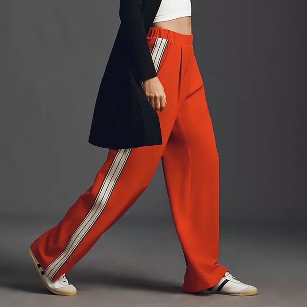 Anthropologie Maeve Pull-On Track Pants